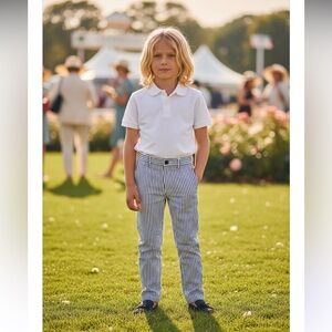 NWT- Janie and Jack Seersucker Pant